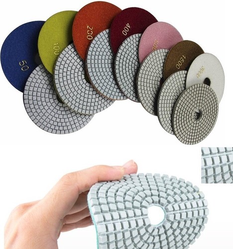 Wet polisher grinder pad 34 - 5",