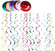 14pcs Multicolor Hanging Swirl
