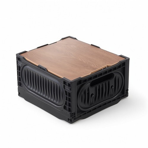 Foldable storage crate - storage,