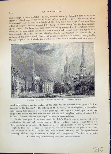 Old coventry spires trinity - coventry,