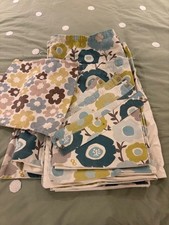 VW Camper Van Curtains and cushion covers for a T3/T25 Extremely Good Condition