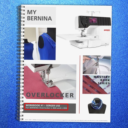 Bernina workbook serger use - bernina,