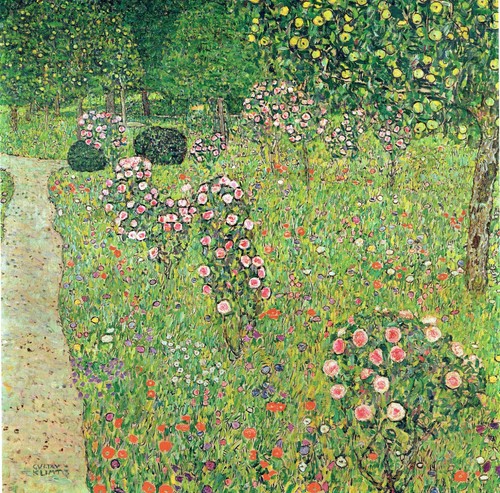 Gustav klimt orchard with - gustav,