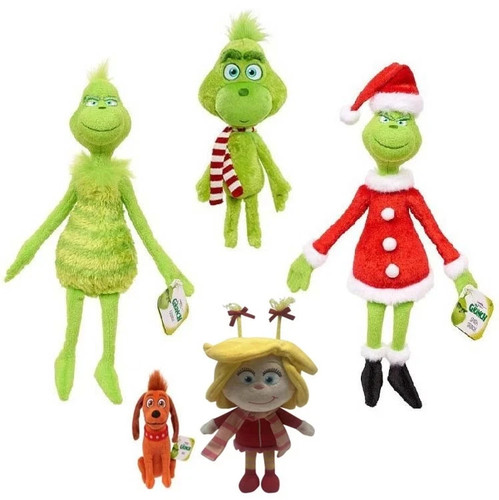 Christmas grinch plush - christmas,