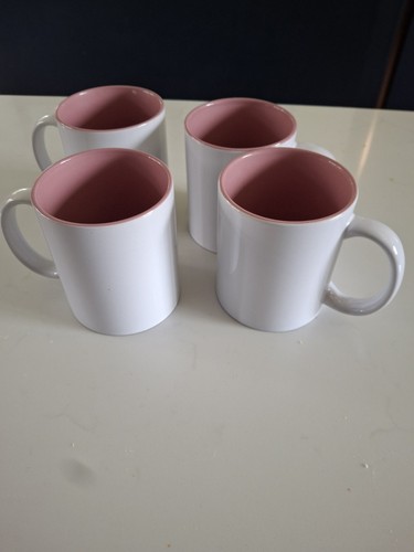 White coffee mugs new - x,