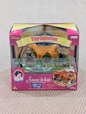 Rare Complete Boxed Vintage Disney Polly Pocket Snow White And The Seven Dwarfs