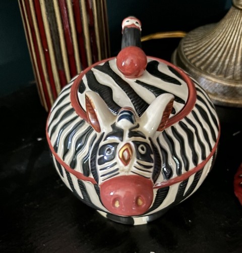 Vintage anthropomorphic zebra - anthropomorphic,