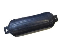Blue Inflatable Ribbed Fender Buoy (16CM x 59CM Castro Boat Twin Eye)