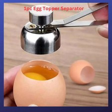 Egg Topper Separator Stainless