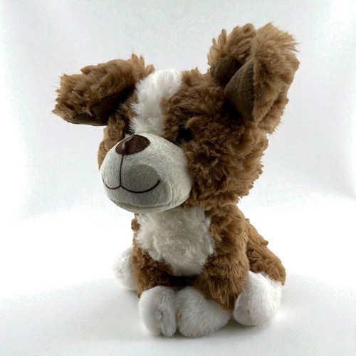 Fluffy dog soft toy 20cm