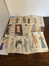 Vogue Sewing patterns bundle joblot x15 All Unchecked Used