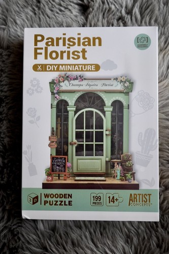 Wooden puzzle diy - puzzle, miniature