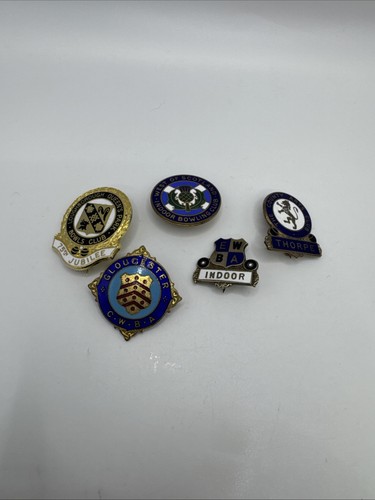 Vintage enamel bowls - 5x,