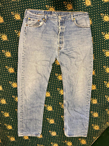 Levi 501 men blue - blue, straight