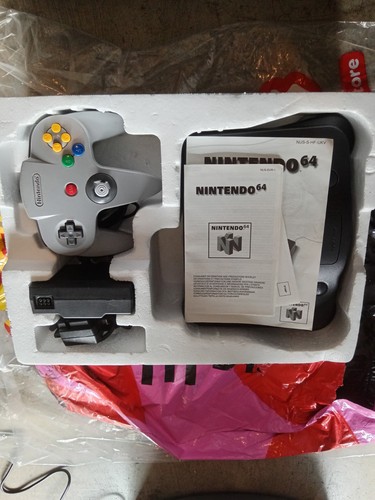 Nintendo console boxed - console, with
