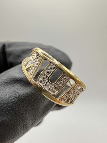 9ct cubic zirconia two tone - cubic,