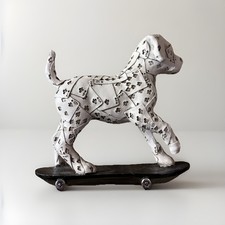 Dog Ornament-Next Black/White