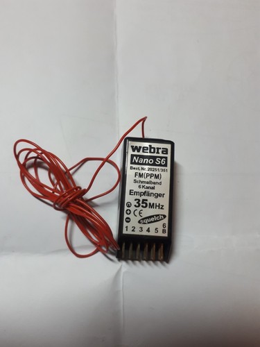 Webra nano 35mhz - fm,