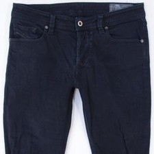 Mens Diesel LARKEE-BEEX 0688H Stretch Tapered Black Jeans W32 L32