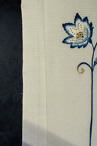 Vintage japanese silk kimono - vintage,