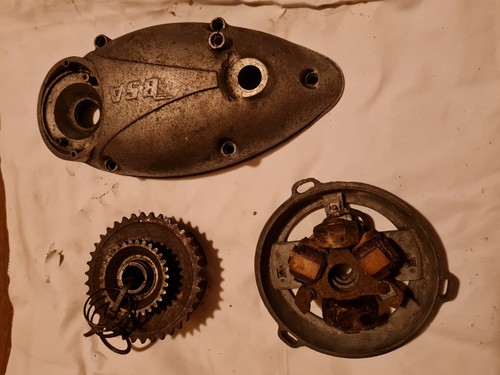 Bsa bantam engine parts - bsa, d7?