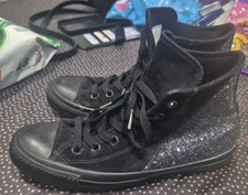 Converse Black Sequinned Top