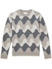 Mr P. Brushed Jacquard Wool