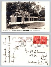 Hertfordshire. Welwyn Garden City High School. Part of Quadrangle - Posted 1947