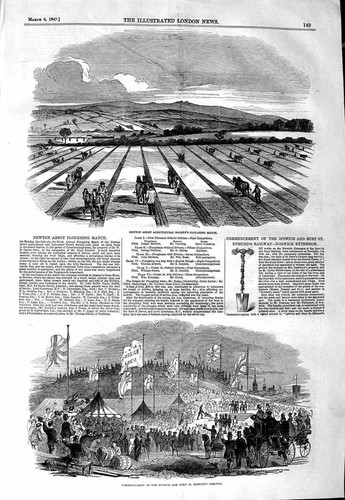 Old antique print 1847 - 1847, newton