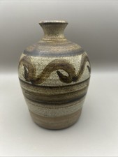 Studio Pottery Vase Stoneware