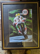 JOEY DUNLOP RC45 IOM LTD EDITION PRINT  (READ DESCRIPTION)