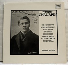 Feodor Chaliapan  vinyl LP