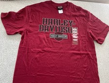 Harley-Davidson Dealer T-Shirt- Large From Kuala Lumpur - Red - New Condition