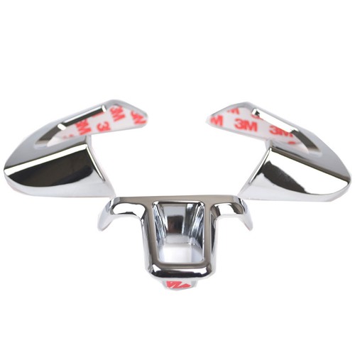 Steering wheel chrome inserts - steering,