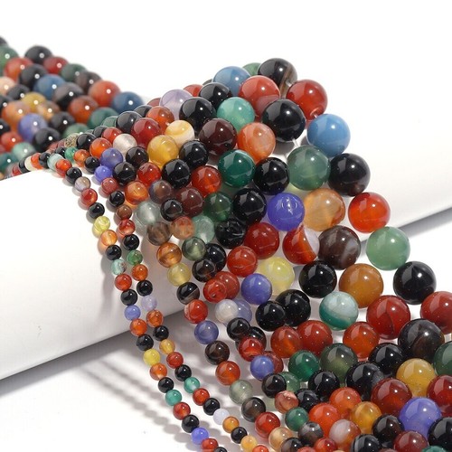 Natural multicolor agate - natural,