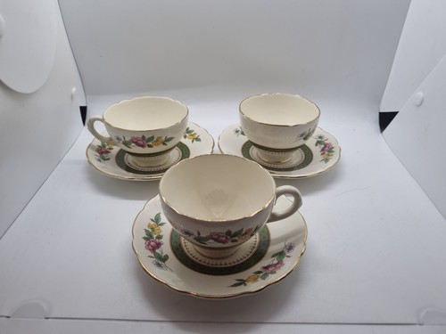 Royal cauldon ludlow cups - ludlow,