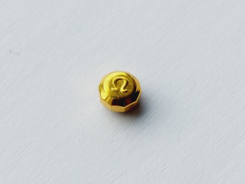 Omega gold plated watch - gold,