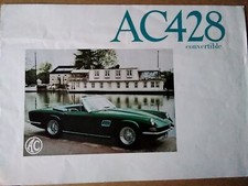 AC 428 CONVERTIBLE & FASTBACK Sales Brochure.