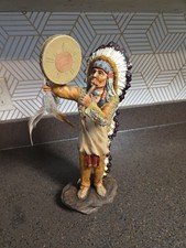 Vintage Native American Statue