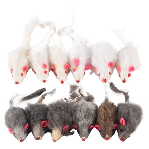 Real fur mice toys - real,