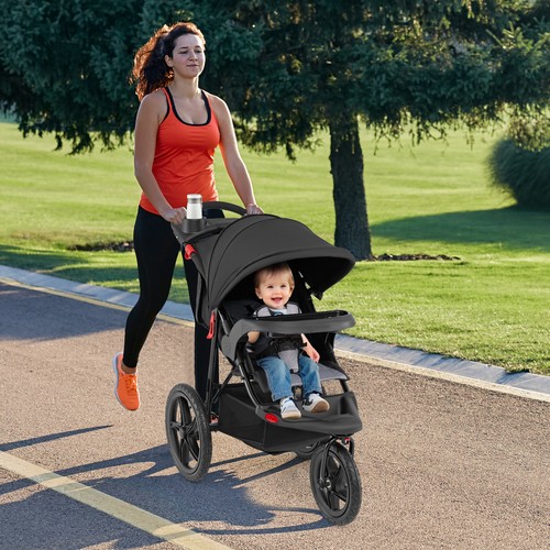 Folding jogging stroller - jogging,