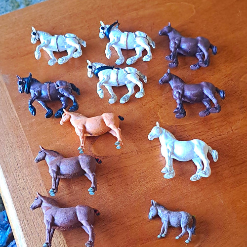 Britains ltd plastic donkey - ltd,