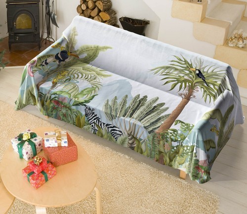 Zebra b122 sofa cover high - 3d,
