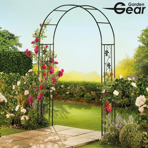 Garden gear metal arch - gear,