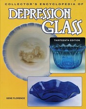 Kitchen Depression Glassware - Makers Forms Colors.../ Illustrated Book + Values