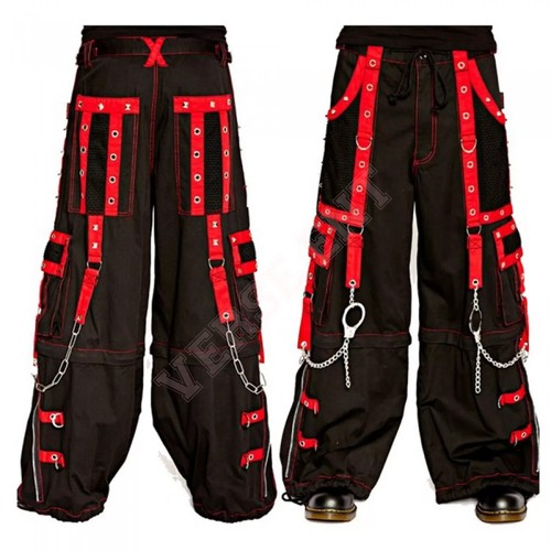 Men gothic pant steampunk - gothic,