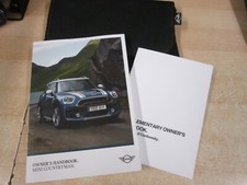 MINI COUNTRYMAN OWNERS PACK / HANDBOOK / MANUAL WITH WALLET 2018-2021-R12