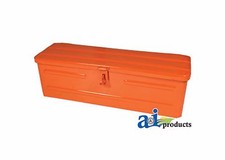 New Orange Metal Tool Box for