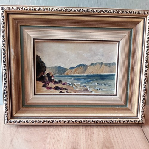 Vintage seascape beach - vintage,
