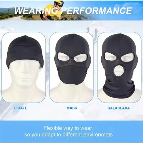 Lycra balaclava hole full - balaclava,